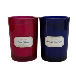 White Barn Bath & Body Works Single Wick Candles Lot of 2 Cactus Blossom